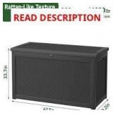PATIOEASY 320 Gallons Resin Lockable