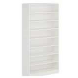 White Wood Shoe Storage Cabinet with Shelf