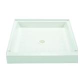 32x32 Alcove Shower Pan with Center Drain