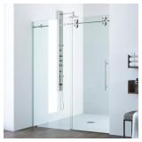 Elan 56 60 in. Framed Sliding Shower Door