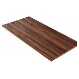 Kaboon 42x20 in Tabletop, 1" Thick, Walnut