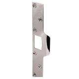 Chrome-Plated Steel Latch Strike with 3" Screws