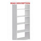 Shelf Tower Wood Closet Organizer, White