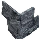 Skid Glacial Black Marble Wall Tile 6x6 (2.5 sf)
