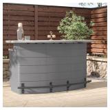 Backyard Oasis Resin Plastic Outdoor Bar