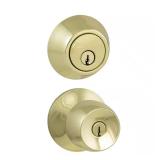 Brandywine Polished Brass Combo Pack Deadbolt