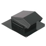 Broan-NuTone Galvanized Roof Cap Black