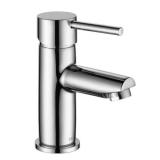 Modern Single Hole Bathroom Faucet Chrome