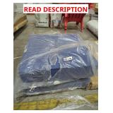 Blue Hampton Bay Patio Cushions