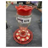 Hummingbird feeder