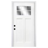 36x80 Fiberglass Exterior Door, White Primed