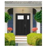 Regency 51 in. x 80 in. 1/4 TopL Clear Glass RHOS