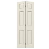 RELIABILT 30x80 6-Panel Textured Hollow Core Door