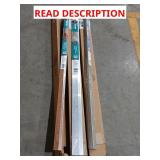 (3 Boxes) Stair Edging and Carpet Trim