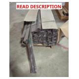 Skid Lot of: Vigoro Brown Rubber Edging