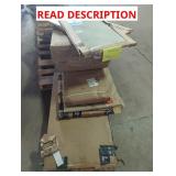 Skid Lot: Butcher Block Countertops/Tile/Shed