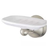 Vintage Wall-Mount Soap Dishes & Nickel