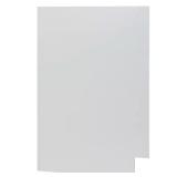 Avondale Shaker Alpine White Base End Panel