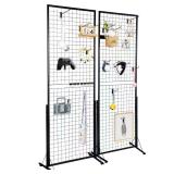 GridWall Panels Tower, 2pc Wire Racks