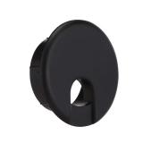 1-1/2 in. Furniture Hole Cover, Black