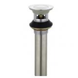 Kingston Brass KB6001 Push-Up Drain, Chrome