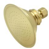 Rain Shower Head, Wall Mount, Brass