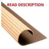 (DAMAGED) 96 in. x 12 in. Oak Basement Column Cov