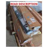 Skid lot 36"x96" pantry rug, 10x10 patio umbrella