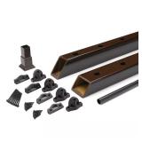 Enhance 6 ft x 36 in Vintage Lantern Rail Kit