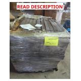 Skid Lot of: Vigoro Brown Rubber Landscape Edging