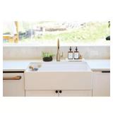 Bradstreet II Farmhouse Sink, 33" White