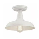 Kimball 11 in. 1-Light Semi-Flush Mount Light