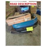 Skid Lot: Assorted Wheelbarrows + Hose Hideaway
