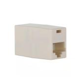 In-Line Ethernet Cord Coupler, Almond