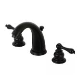 Victorian 8-Inch Matte Black Faucet