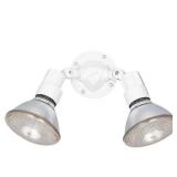 2-Light Outdoor White Spot Flood Light