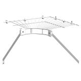 Ventilated Corner Shelf for 12 in. Shelving