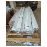 Skid Lot of Assorted Plastic Fencing