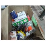 Box Lot Assorted Small Home Improvement Items