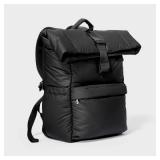 Puffer 16" Backpack Black - Open Story