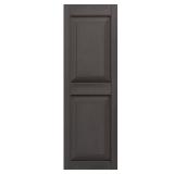 Musket Brown Exterior Shutters Pair