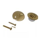 Trip Lever Overflow Faceplate with Grid Drain
