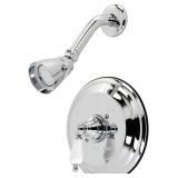 Kingston KB3631PLSO Shower Faucet, Chrome