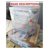 Skid of mixed tile