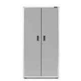 Steel Freestanding Garage Cabinet, Gray Slate