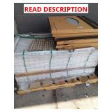 Skid of assorted tile