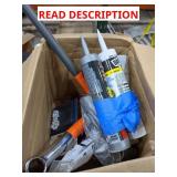 Box Lot Of Assorted Home Improvement Items