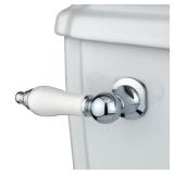 Victorian Toilet Tank Lever in Polished Chrome