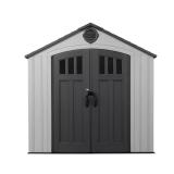 8 ft W x 20 ft D Resin Storage Shed