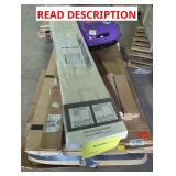 Skid Lot: Bi-Fold Door/Assorted Flooring/Grill